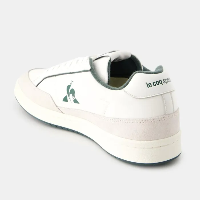 Men Le Coq Sportif Trainers And Sneakers Shoes NOAH2 RIPSTOP Optical White Trekking Green Men Le Coq Sportif Trainers And Sneakers Shoes NOAH2 RIPSTOP Optical White Trekking Green