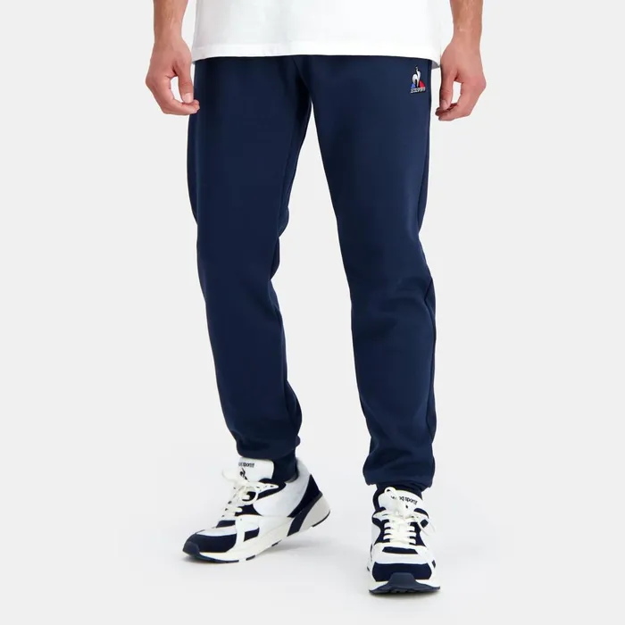 Men Le Coq Sportif Trousers And Joggers Essentiels Trousers Regular Dress Blues Men Le Coq Sportif Trousers And Joggers Essentiels Trousers Regular Dress Blues