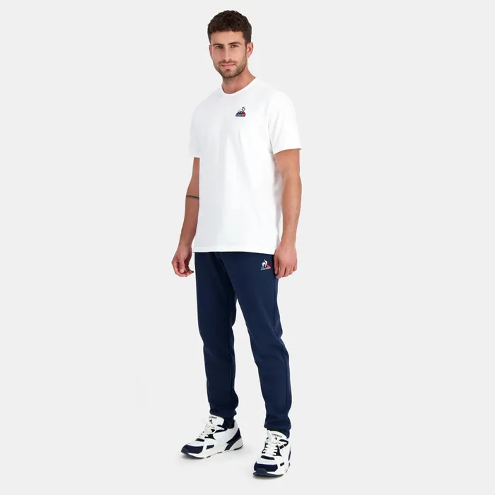 Men Le Coq Sportif Trousers And Joggers Essentiels Trousers Regular Dress Blues Men Le Coq Sportif Trousers And Joggers Essentiels Trousers Regular Dress Blues
