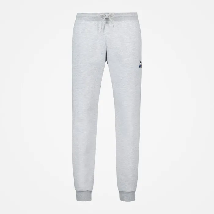 Men Le Coq Sportif Trousers And Joggers Essentiels Trousers Regular Gris Chin Clair Men Le Coq Sportif Trousers And Joggers Essentiels Trousers Regular Gris Chin Clair