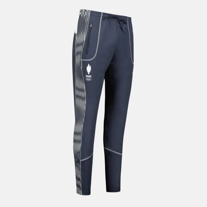 Men Le Coq Sportif Trousers And Joggers France039s Olympic Team Trousers Insignia Blue
