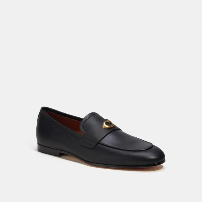 Men Loafers and Drivers Coach Sculpted Signature Loafer Black