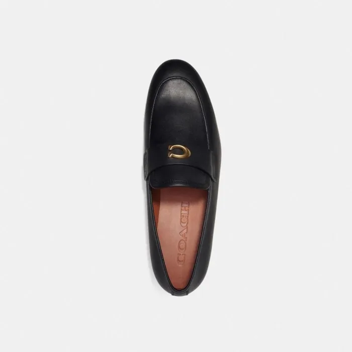 Men Loafers and Drivers Coach Sculpted Signature Loafer Black