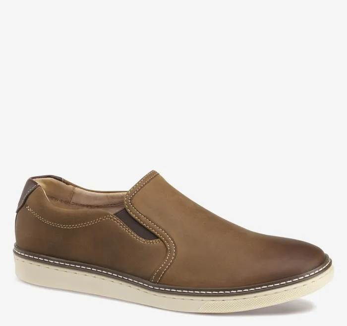 Men Mcguffey SlipOn Light Tan Oiled Full Grain Leather JohnstonandMurphy SlipOns and Loafers Men Mcguffey SlipOn Light Tan Oiled Full Grain Leather JohnstonandMurphy SlipOns and Loafers