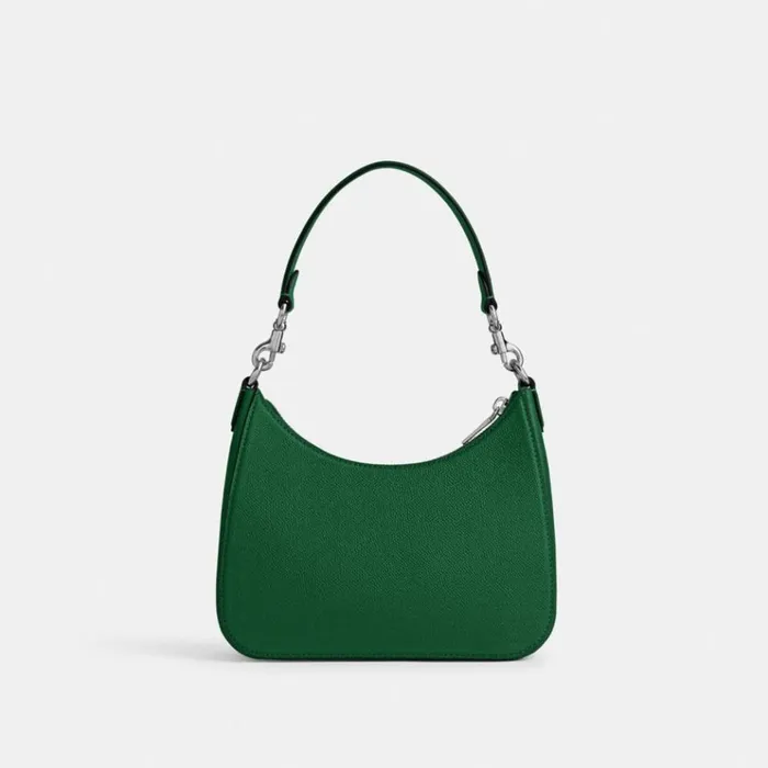 Men Messenger and Crossbody Coach Hobo Crossbody With Signature Canvas Detail Green Men Messenger and Crossbody Coach Hobo Crossbody With Signature Canvas Detail Green