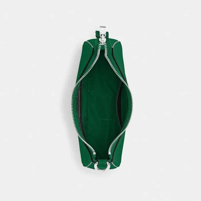 Men Messenger and Crossbody Coach Hobo Crossbody With Signature Canvas Detail Green Men Messenger and Crossbody Coach Hobo Crossbody With Signature Canvas Detail Green