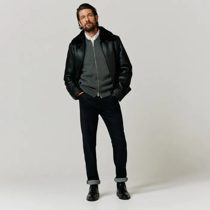 Men Oliver Sweeney Coats and Jackets Follakilla Black Men Oliver Sweeney Coats and Jackets Follakilla Black