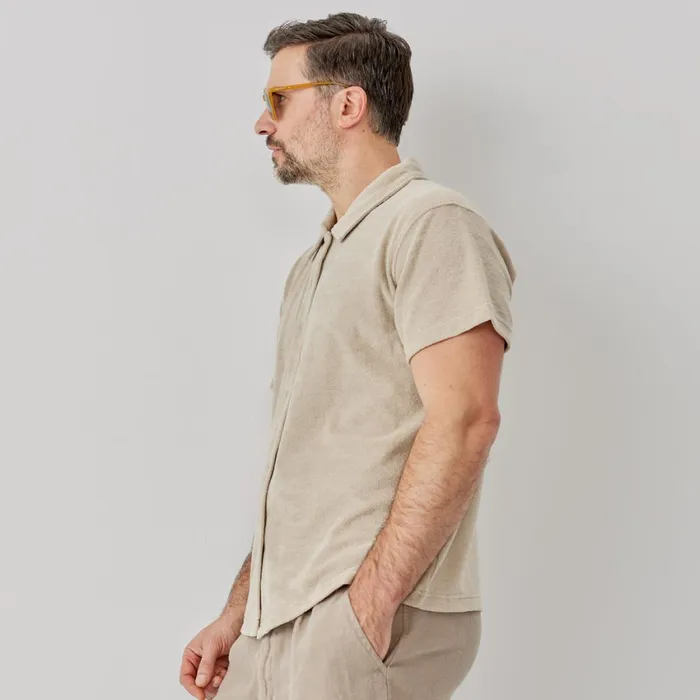 Men Oliver Sweeney Shirts Alston Sand Men Oliver Sweeney Shirts Alston Sand
