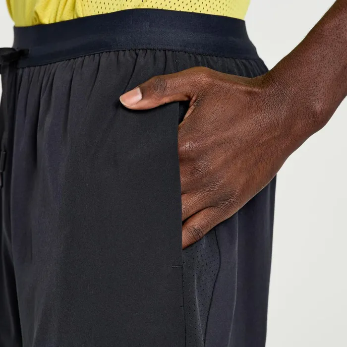 Men Outpace 7034 2In1 Short Black Saucony Bottoms