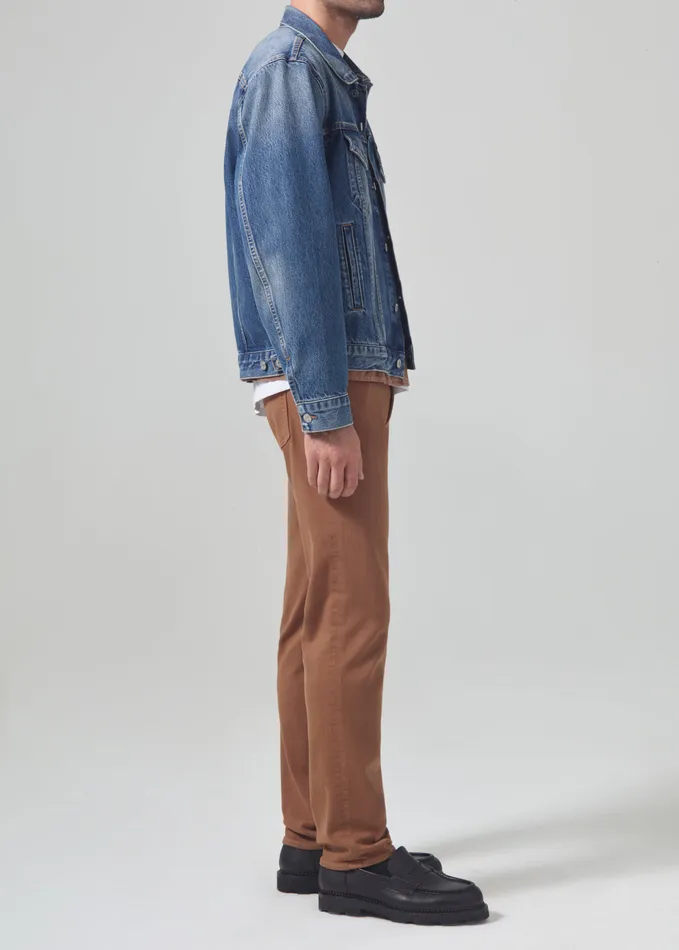 Men Pants Citizens Of Humanity Adler Slim French Terry In Tree House