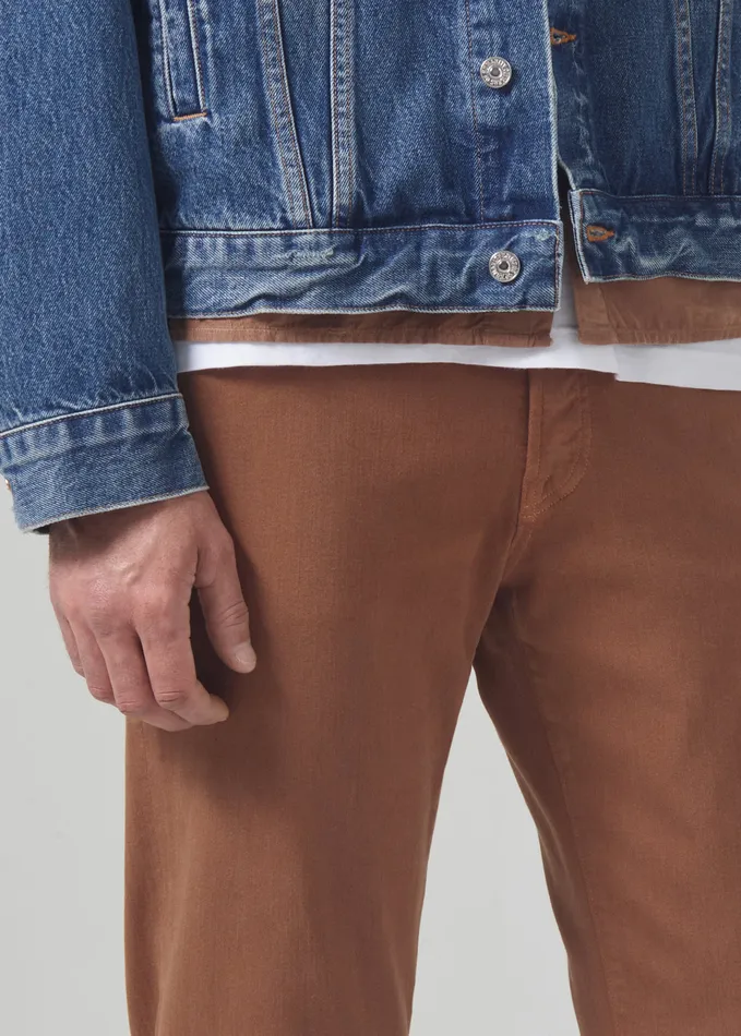 Men Pants Citizens Of Humanity Adler Slim French Terry In Tree House