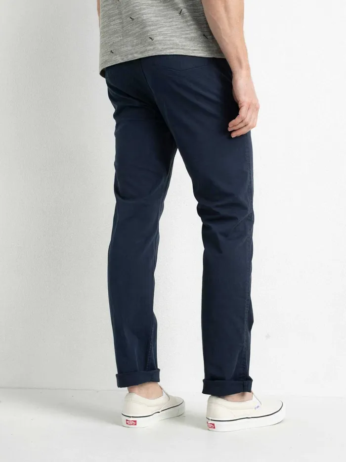 Men Pants Petrol Industries Chino Trousers Indigo Noir