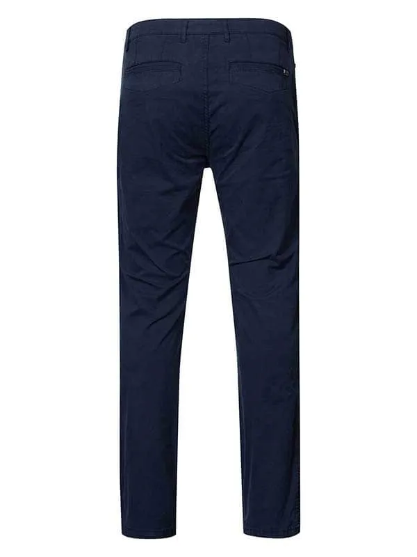 Men Pants Petrol Industries Chino Trousers Indigo Noir
