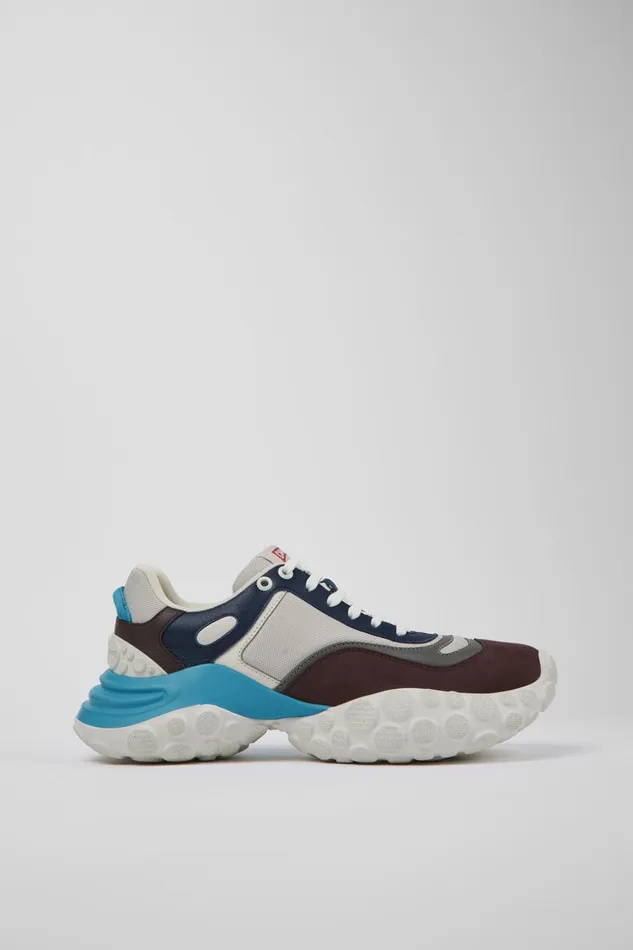 Men Pelotas Mars Multicolored Textile And Nubuck Sneakers Camper Sneakers Men Pelotas Mars Multicolored Textile And Nubuck Sneakers Camper Sneakers