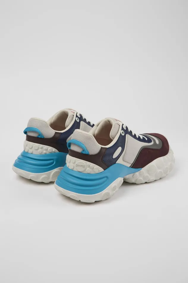 Men Pelotas Mars Multicolored Textile And Nubuck Sneakers Camper Sneakers Men Pelotas Mars Multicolored Textile And Nubuck Sneakers Camper Sneakers