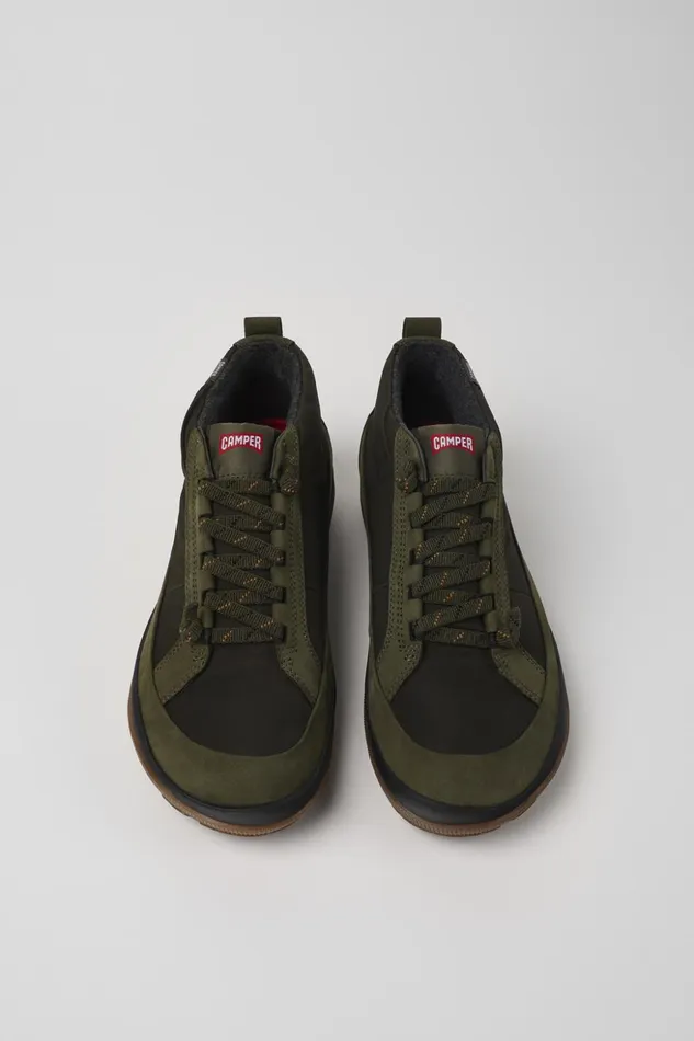 Men Peu Pista PrimaLoft MICHELIN Green Ankle Boots Camper Ankle Boots Men Peu Pista PrimaLoft MICHELIN Green Ankle Boots Camper Ankle Boots