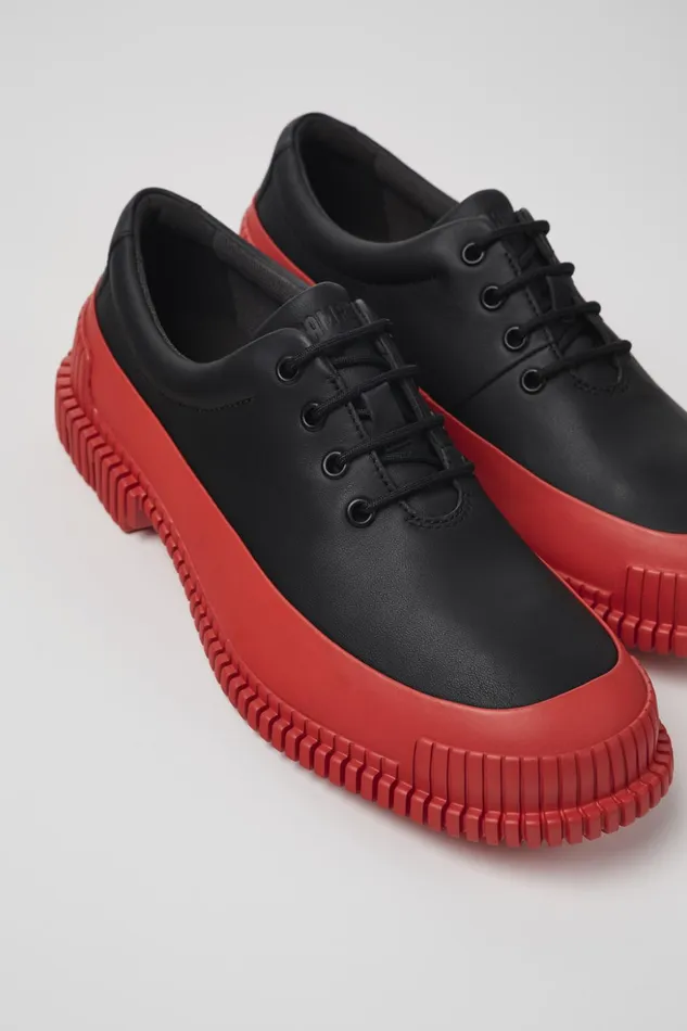 Men Pix Black Leather Shoe Camper Formal Shoes