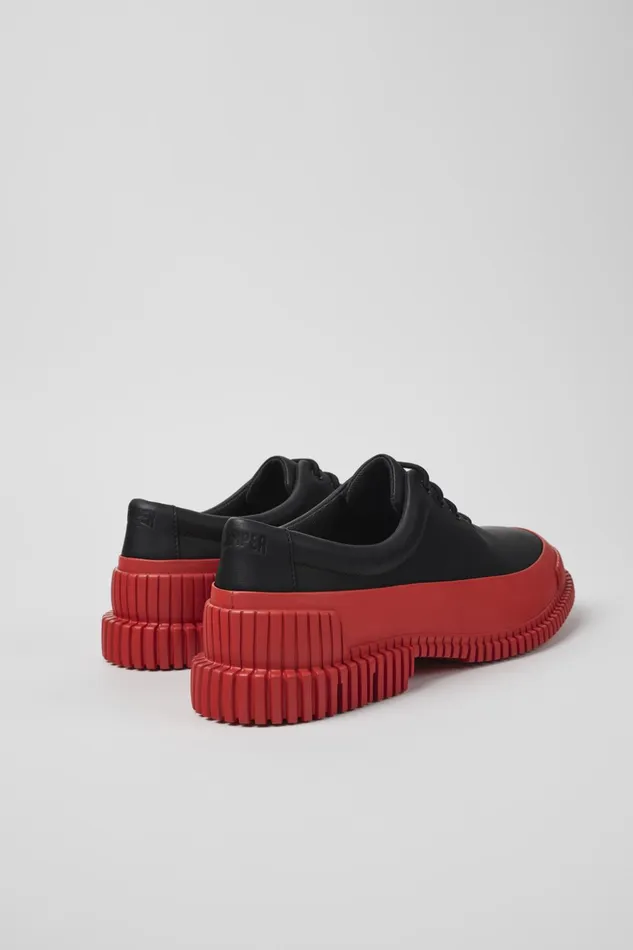 Men Pix Black Leather Shoe Camper Formal Shoes