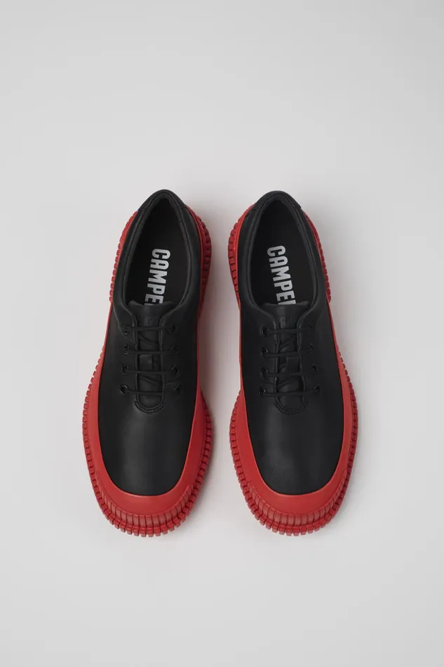Men Pix Black Leather Shoe Camper Formal Shoes