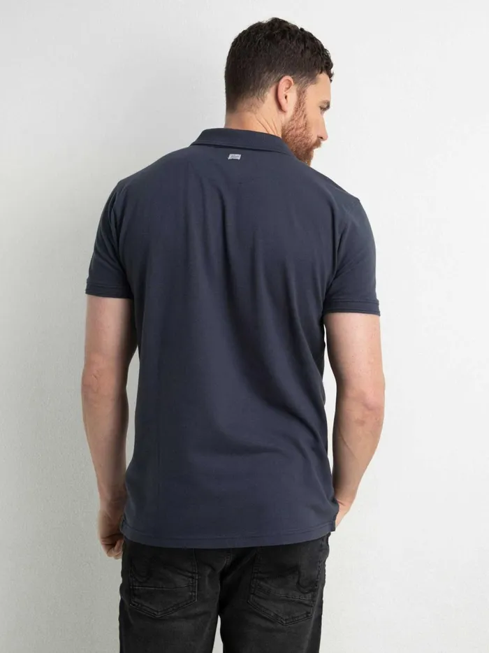 Men Polo Shirts Petrol Industries Classic Polo Shirt Raven Grey