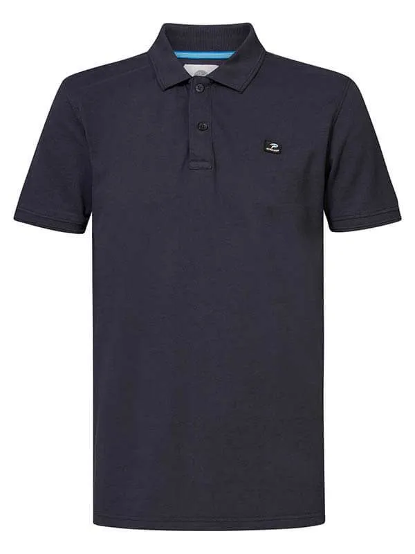 Men Polo Shirts Petrol Industries Classic Polo Shirt Raven Grey