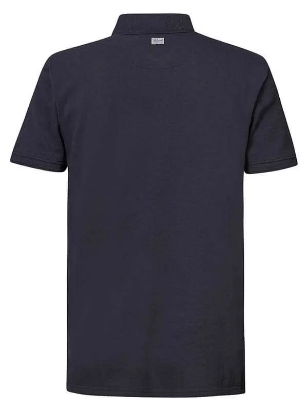 Men Polo Shirts Petrol Industries Classic Polo Shirt Raven Grey
