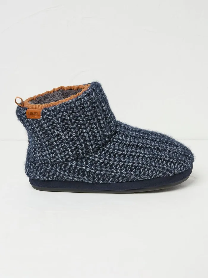 Men Pyjamas and Nightwear Fat Face Laurence Navy Laurence Knit Boots
