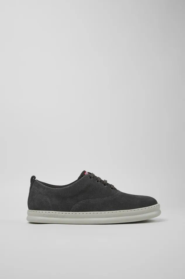 Men Runner Gray Nubuck Sneakers Camper Sneakers Men Runner Gray Nubuck Sneakers Camper Sneakers