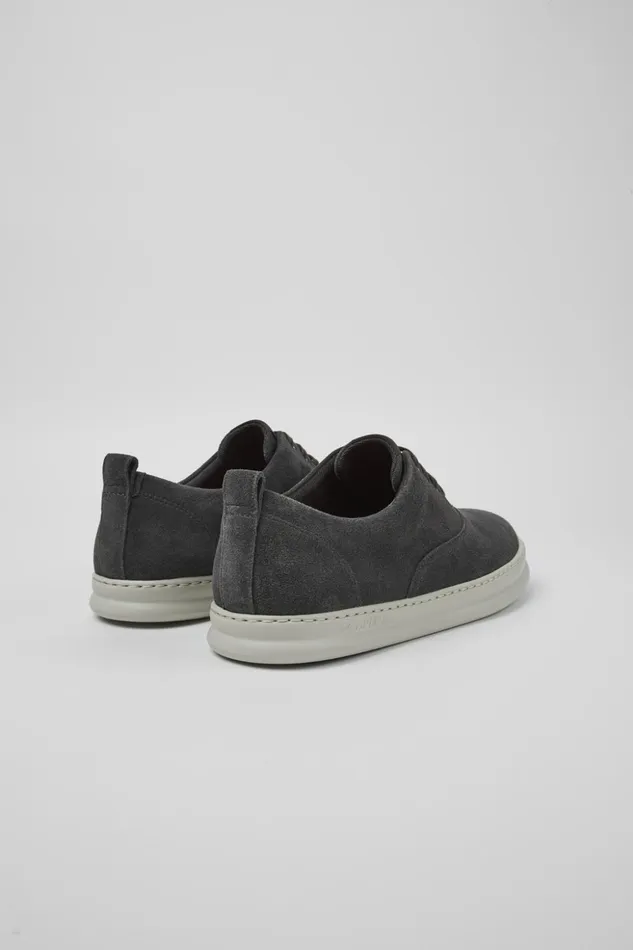 Men Runner Gray Nubuck Sneakers Camper Sneakers Men Runner Gray Nubuck Sneakers Camper Sneakers