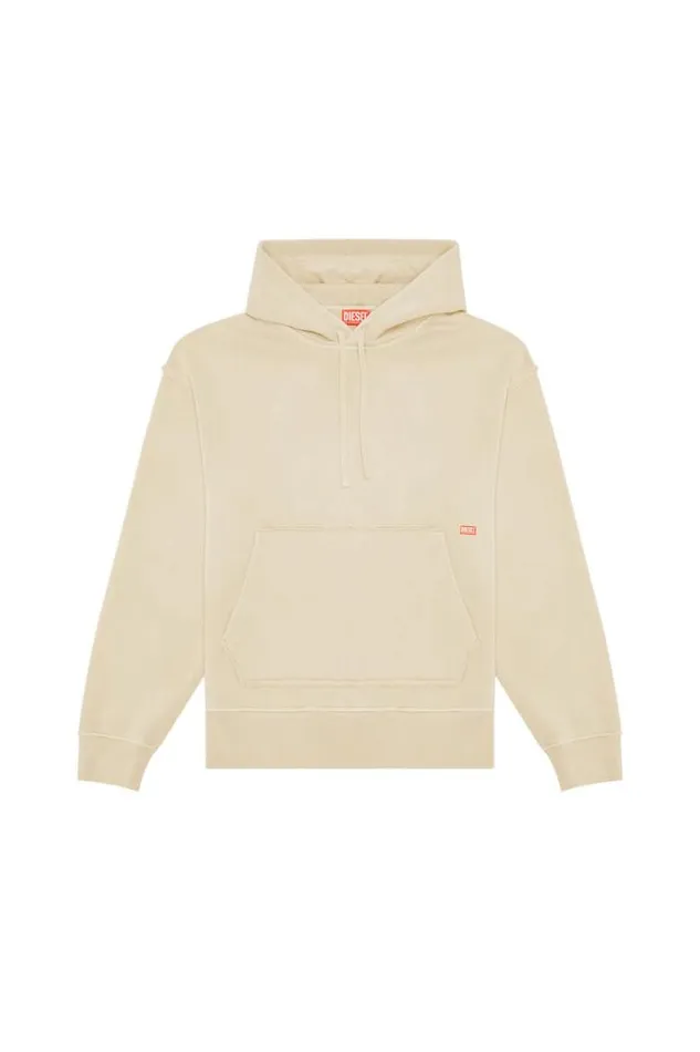 Men SMacsHoodRw Beige Diesel Sweaters Men SMacsHoodRw Beige Diesel Sweaters