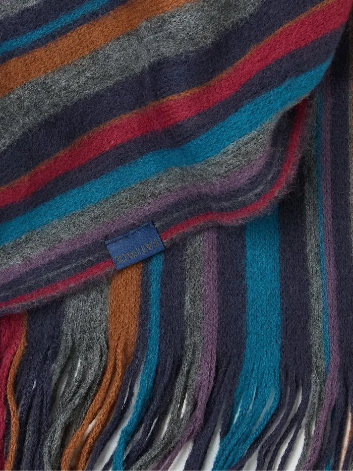 Men Scarves Fat Face Multi Stripe Scarf Men Scarves Fat Face Multi Stripe Scarf