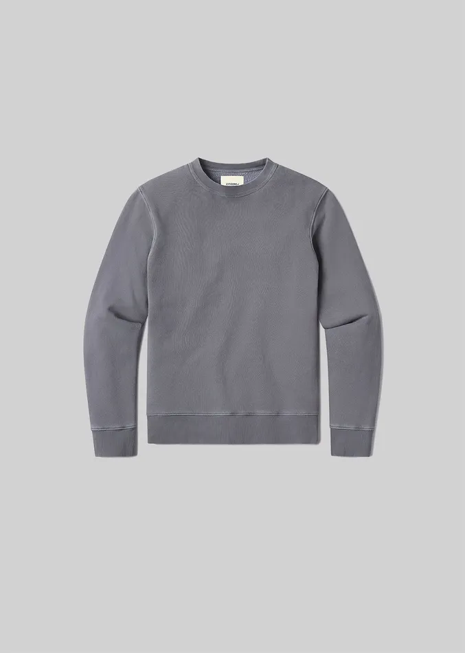 Men Shirts Citizens Of Humanity Vintage Crewneck Sweatshirt In Heron Grey