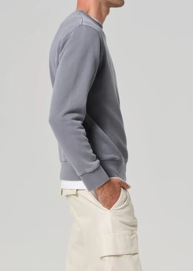 Men Shirts Citizens Of Humanity Vintage Crewneck Sweatshirt In Heron Grey