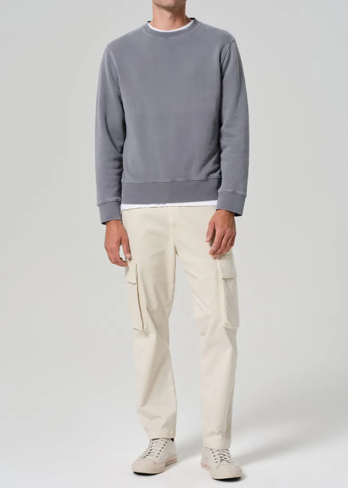 Men Shirts Citizens Of Humanity Vintage Crewneck Sweatshirt In Heron Grey