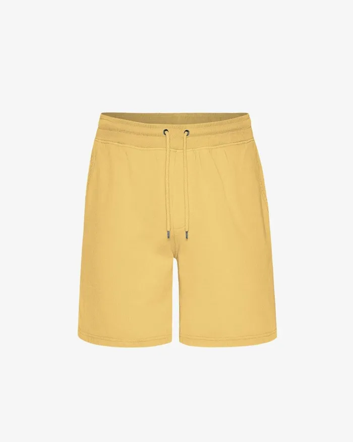 Men Shorts Colorful Standard Classic Organic Sweatshorts Lemon Yellow