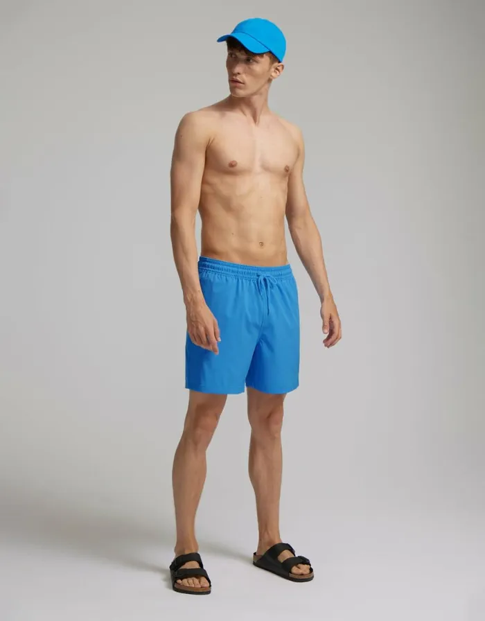 Men Shorts Colorful Standard Classic Swim Shorts Desert Khaki