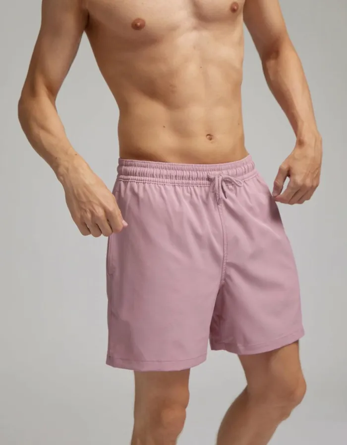 Men Shorts Colorful Standard Classic Swim Shorts Light Aqua