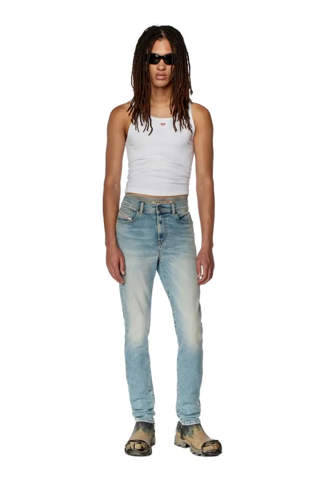 Men Skinny Jeans 1983 DAmny 09e82 Light Blue Diesel Skinny