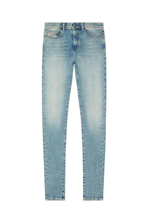 Men Skinny Jeans 1983 DAmny 09e82 Light Blue Diesel Skinny Men Skinny Jeans 1983 DAmny 09e82 Light Blue Diesel Skinny