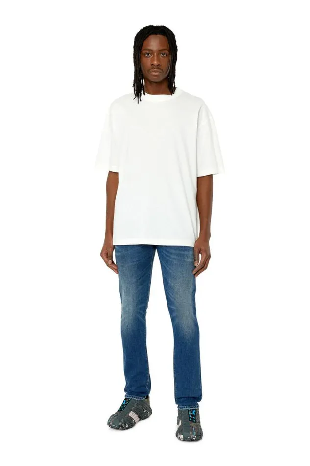 Men Slim Jeans 2019 DStrukt 007l1 Medium Blue Diesel Slim