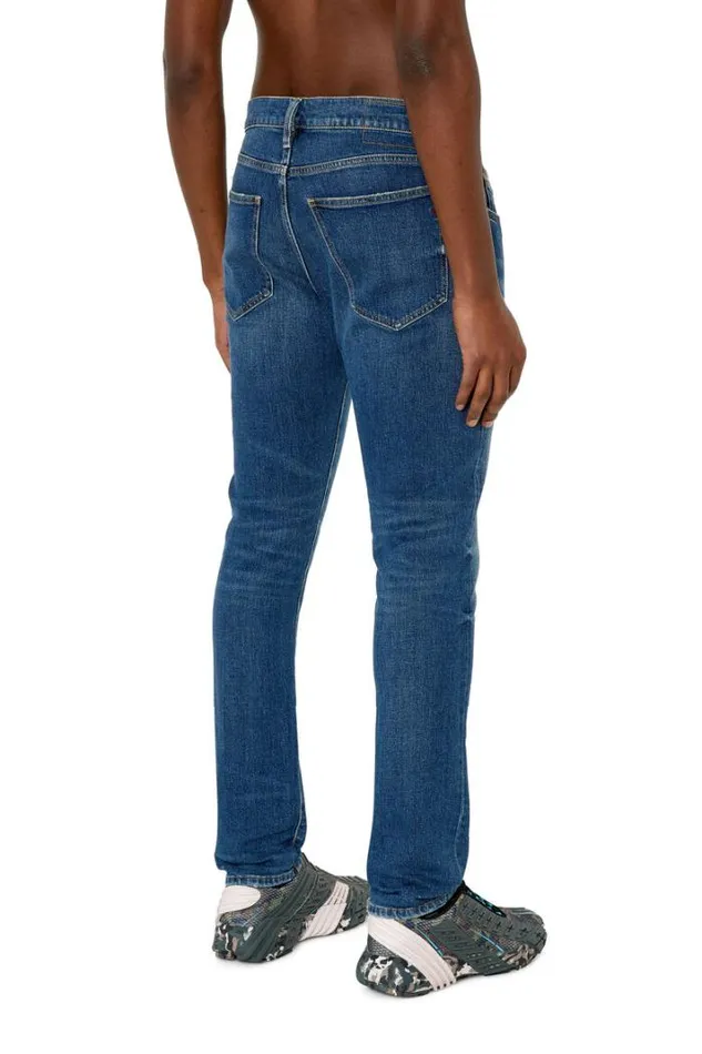Men Slim Jeans 2019 DStrukt 007l1 Medium Blue Diesel Slim Men Slim Jeans 2019 DStrukt 007l1 Medium Blue Diesel Slim