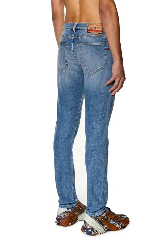 Men Slim Jeans 2019 DStrukt 09f81 Medium Blue Diesel Slim Men Slim Jeans 2019 DStrukt 09f81 Medium Blue Diesel Slim
