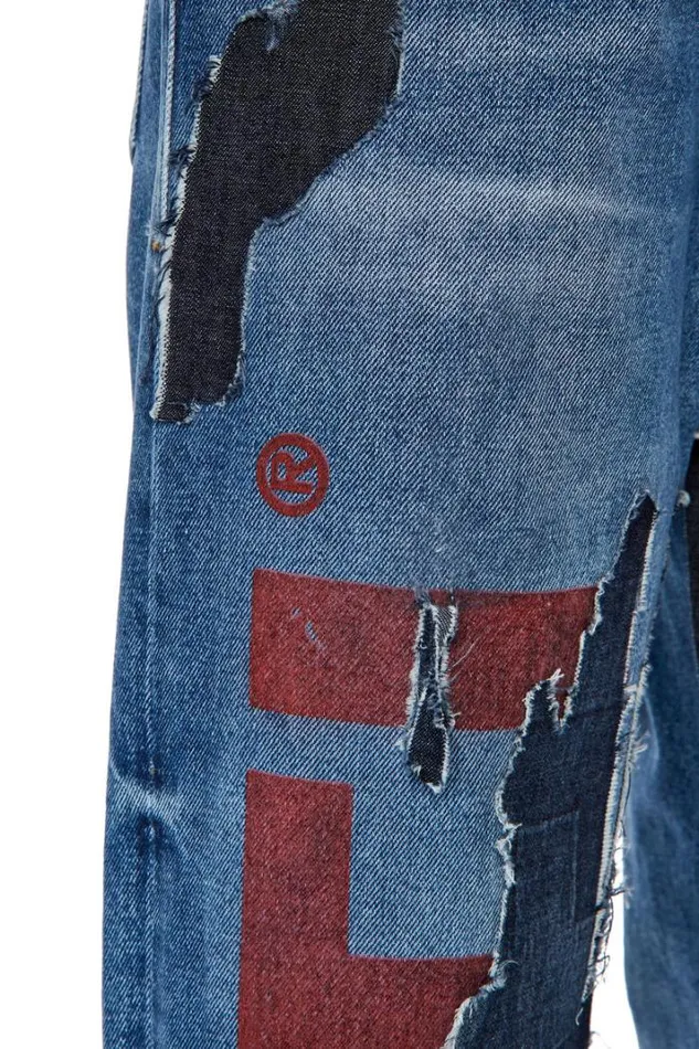 Men Straight Jeans 2010 DMacs 09g77 Medium Blue Diesel Straight Men Straight Jeans 2010 DMacs 09g77 Medium Blue Diesel Straight