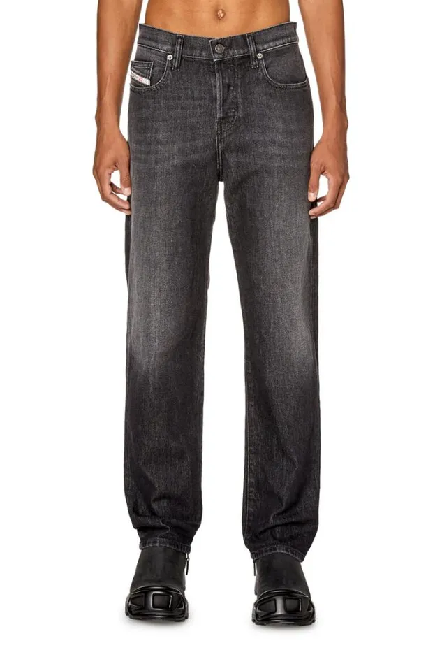 Men Straight Jeans 2020 DViker 09f75 Blackdark Grey Diesel Straight Men Straight Jeans 2020 DViker 09f75 Blackdark Grey Diesel Straight