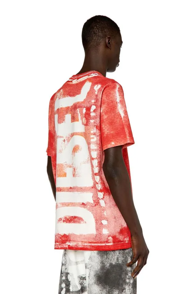 Men TJustG12 Red Diesel Tshirts