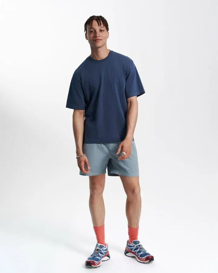 Men TShirts Colorful Standard Oversized Organic TShirt Heather Grey