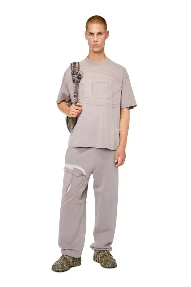 Men TWashPeeloval Face Powder Diesel Tshirts