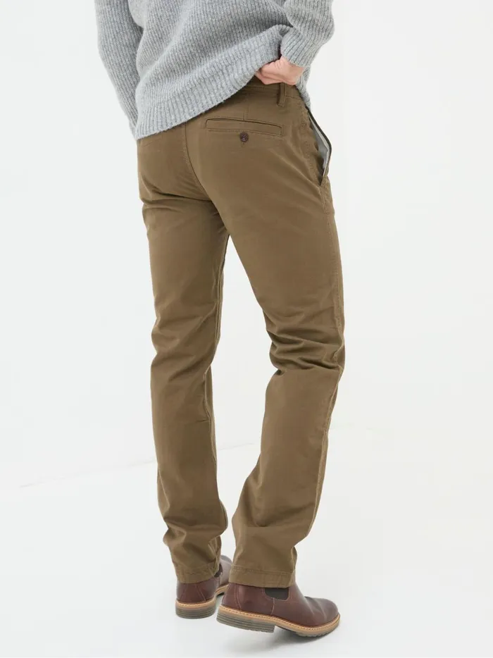 Men Trousers and Chinos Fat Face Brown Modern Coastal Chinos