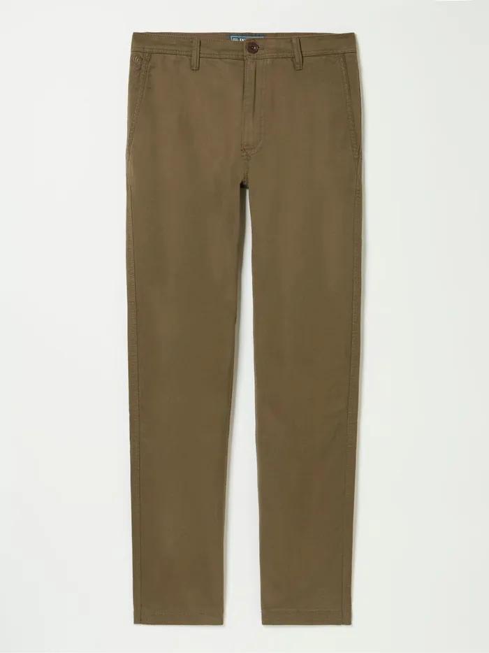 Men Trousers and Chinos Fat Face Brown Modern Coastal Chinos