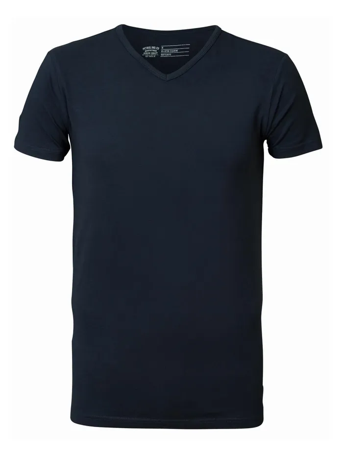 Men Underwear Petrol Industries Basic TShirt VNeck Deep Navy Men Underwear Petrol Industries Basic TShirt VNeck Deep Navy